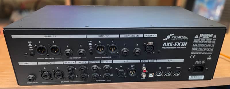 Fractal Audio Axe-FX III Original W/FC-12 | Reverb