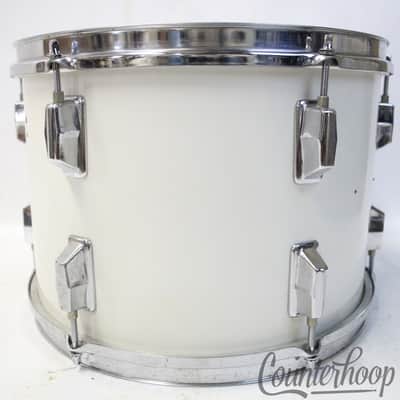 Pearl 13x9"Tom Drum Piano White Wrap 6Ply Mahogany Lauan Shell Vintage 70s Japan image 3