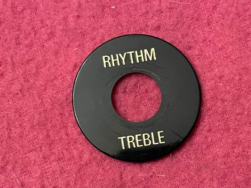 vintage Gibson 1980's switch ring poker chip for Les Paul Custom paf switchcraft  usa 1960 1968 1969 1959 image 1