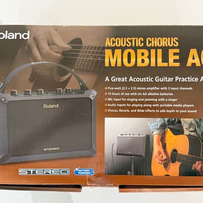 Roland Acoustic Chorus Mobile AC Battery-Powered Guitar Amp image 10