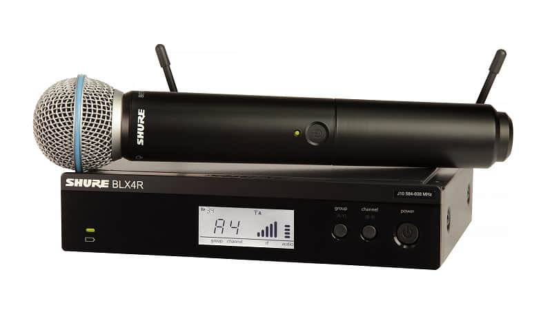 Shure BLX24R/B58-H10 Wireless Vocal Rack Mount Set With Beta 58A image 1