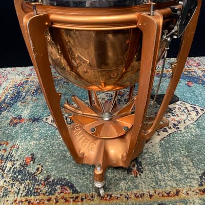 Keith Moon and Zak Starkey's, THE WHO 1970s Premier 23" Professional Copper Timpani. SIGNED! image 19