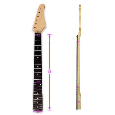 BexGears Electric Guitar Neck Canada Maple 22 Fret Bolt On image 2