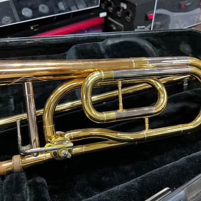 Yamaha YSL446G Trigger Trombone w Case image 3