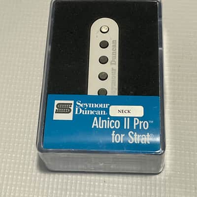2024 USA Seymour Duncan Alnico II Pro Stratocaster White Neck Single Coil Guitar Pickup w/ Box 6.33k