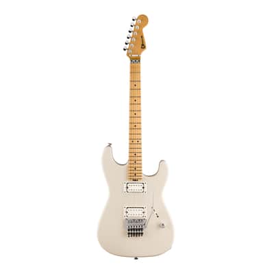 Charvel American Neo-Classic San Dimas SD1 HH FR Maple Fingerboard with Hardshell Gig Bag (Ivory Blitz) image 1