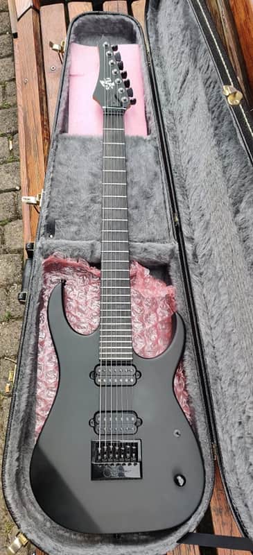 Strictly 7 Guitars cobra 7 S7G 2017 black | Reverb