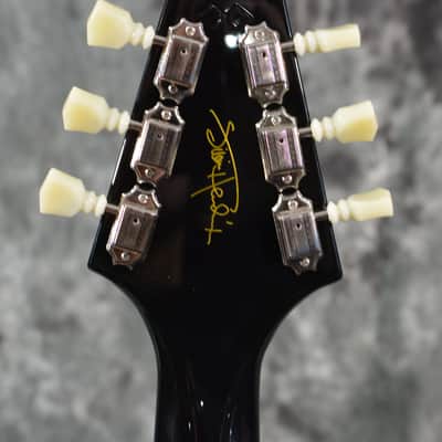 Epiphone Inspired by Gibson Custom Jimi Hendrix Love Drops Flying V Ebony w/ FREE Same Day Shipping Bild 3