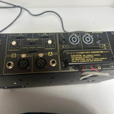 Yamaha P2500S Power Amp 2010s - Blue / Silver image 15