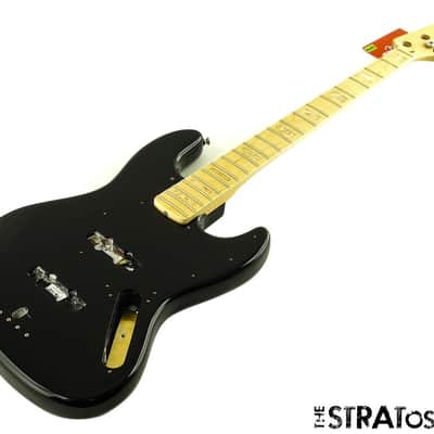 Fender American Geddy Lee Jazz J Bass BODY & NECK USA Alder Maple Black image 1