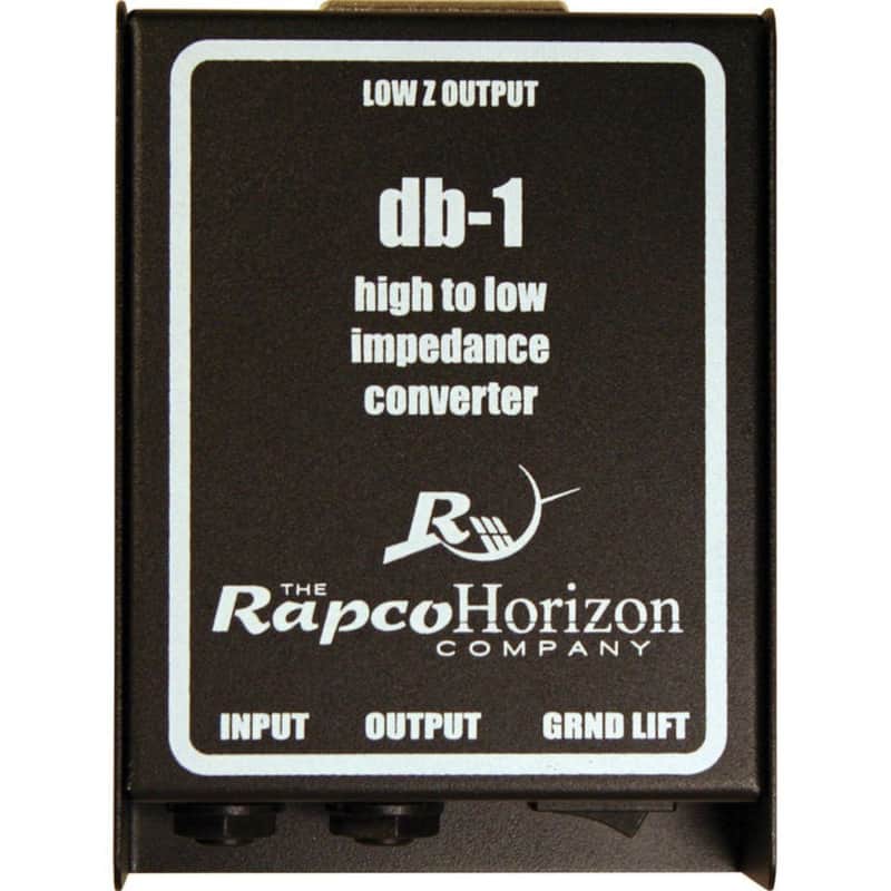 RapcoHorizon DB-1 Single-Channel Passive Direct Box image 1