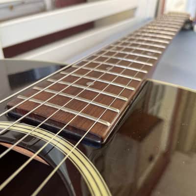2018 Farida Old Town Series OT-65XW, 1 3/4” nut, Slope Shoulder Dreadnought, all solid woods, TKL Case, Video! image 4