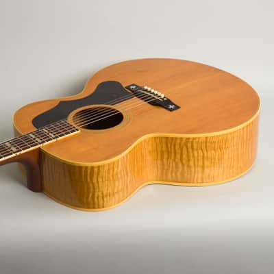 Gibson  J-185N Flat Top Acoustic Guitar (1958), ser. #A-28761, original brown hard shell case. image 7