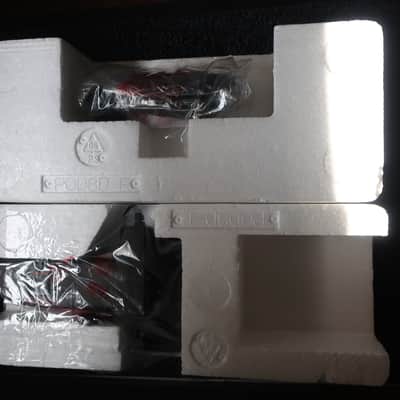 Behringer MS-1 / MS-101 Analog Synthesizer 2019 Red Original Box Grip Strap Manual Power image 5