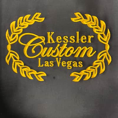 Kessler Custom Las Vegas - Dark copper With Abalone Keys image 2