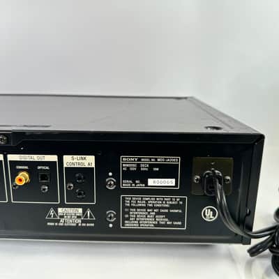 Sony JA20ES High-End Minidisc Player/Recorder image 7