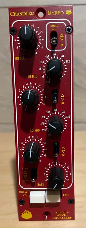Chandler Limited Little Devil Equalizer 500 Series EQ Module 2026 - Red