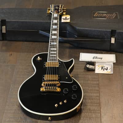 Case Queen! 1981 Gibson Les Paul Custom Artist Electric Guitar Black Ebony + OHSC image 1