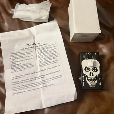 SUPER RARE (only 100 made) Tone Candy Skull Overdrive Pedal - 2011 - MIB - signed by Mike! image 1