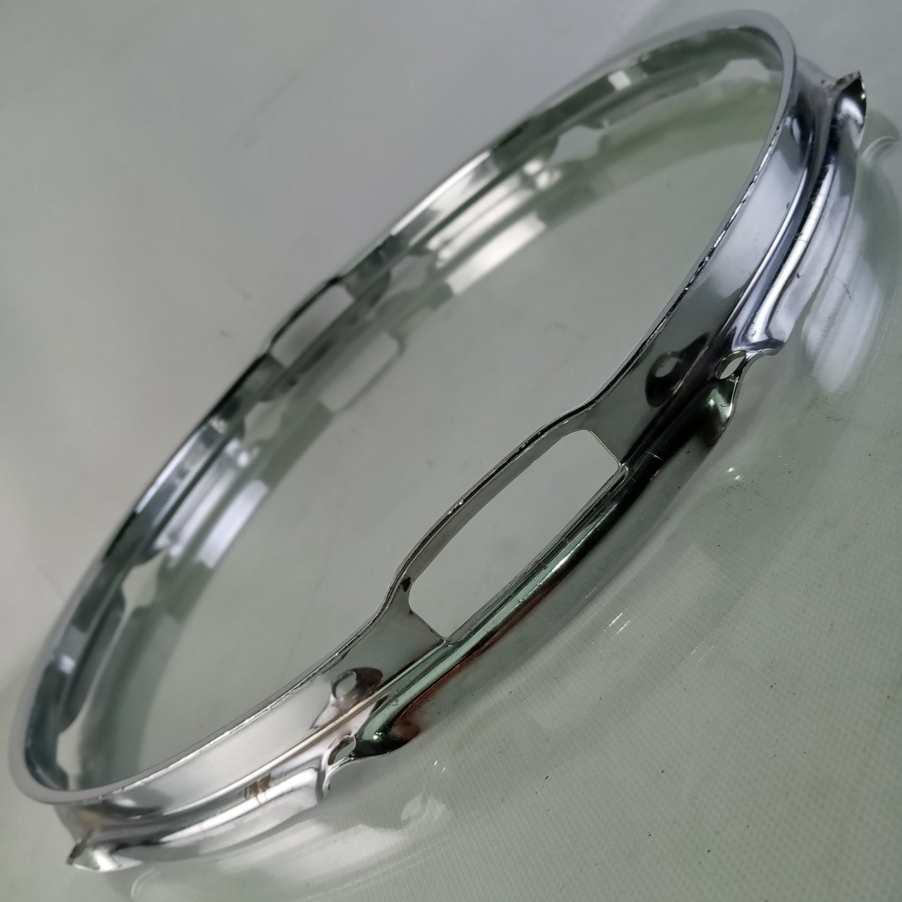 Ludwig 14"Resonant COB Super-Sensitive Rim/Hoop Triple-Flange Snare Drum BRASS — main photograph