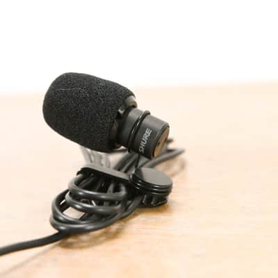 Shure WL185 Cardioid TQG Lavalier Microphone with TA4F Connector CG0142C image 3