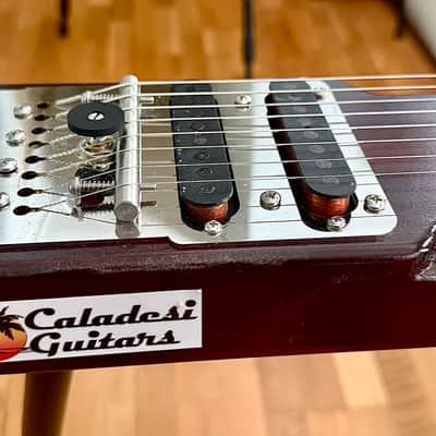 NEW Caladesi Stringmaster Style - real wood glow-in-the-dark fretboard image 2