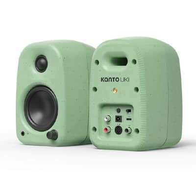 Kanto UKI Compact 3" Active Desktop Speakers with Bluetooth (pair, sage green) image 5