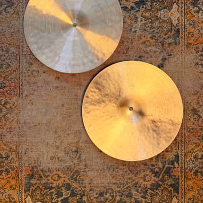 Paiste MASTERS DARK HIHATS 14” Amazing Shape! 768 1168 g Dark Complex Responsive! Don’t PAY $720! image 2