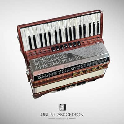 Accordion Harmonika Zupan Alpe IV 96 Bass with Cagnoni reeds image 4