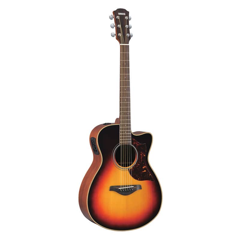 Yamaha AC1R Concert Cutaway Acoustic/Electric Guitar Vintage Sunburst image 1
