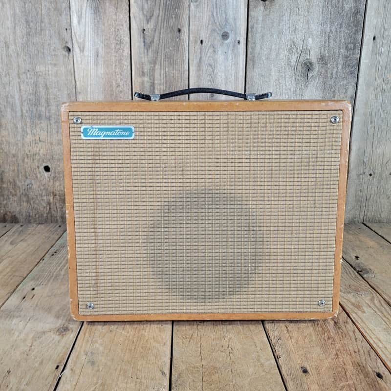 Magnatone Varsity Deluxe Model 108 1967 - Brown image 1