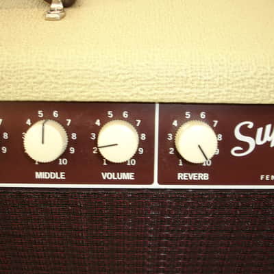 2011 Fender Super Sonic 22 Combo Guitar Amp, Blonde image 8