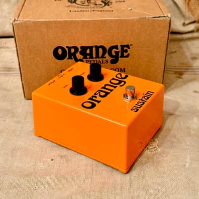 Orange Sustain Guitar Effect Pedal ~2022 - Orange image 6