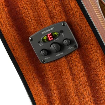 Fender CD-60SCE All Mahogany Dreadnought Acoustic Guitar image 6