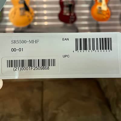 Ibanez SR5500-MHF Prestige - Mocha Flat - Made in Japan - NEW image 12