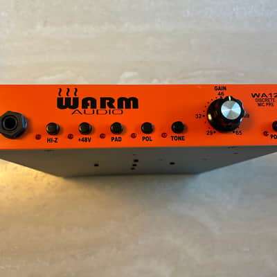 Warm Audio WA12 Discrete Mic Pre 2012 - 2018 - Orange - MINT! image 2