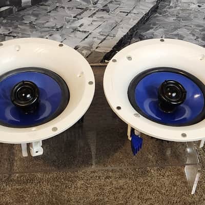 Yamaha The Yamaha NS-IC600  2-way coaxial in-ceiling speaker 90s  - White image 2