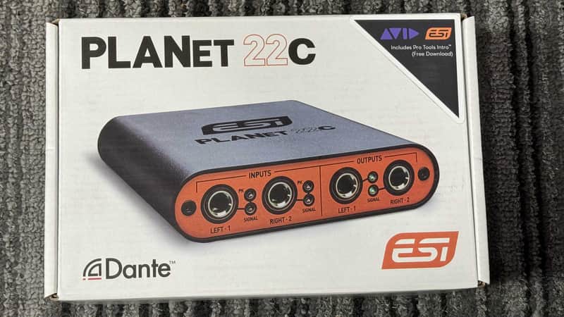 ESI Planet 22c - Dante Interface - Brand New image 1