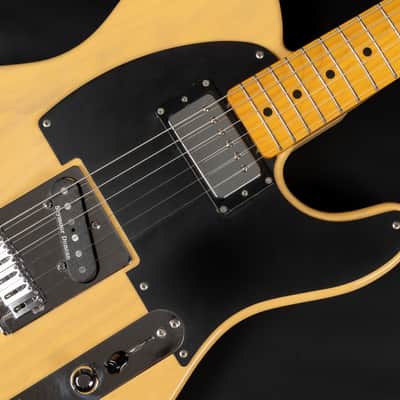 2016 Fender MIJ FSR Classic ‘50s Telecaster Special MN - Off White Blonde | Japan Domestic Exclusive Limited Edition Vintage Ash Body Seymour Duncan Humbucker | Case image 6