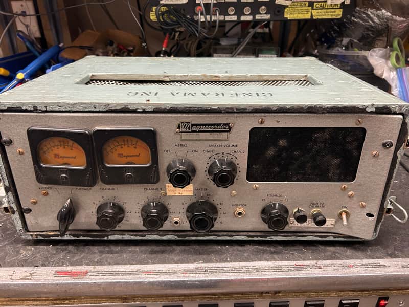 Magnecord PT-6 mono transport and stereo electronics reel to reel tape deck. AS IS! image 1
