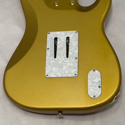 ESP LTD JRV-8FR Javier Reyes Signature Series 8-string Left-hand Metallic Gold  2023 New Overstock Closeout Last One !!! image 10