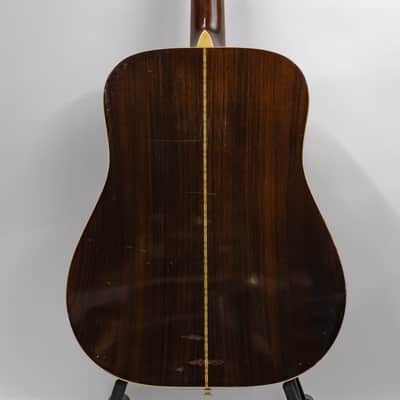 Morris W-23 Dreadnought Acoustic Guitar MIJ with Gigbag - Natural - Vintage image 6