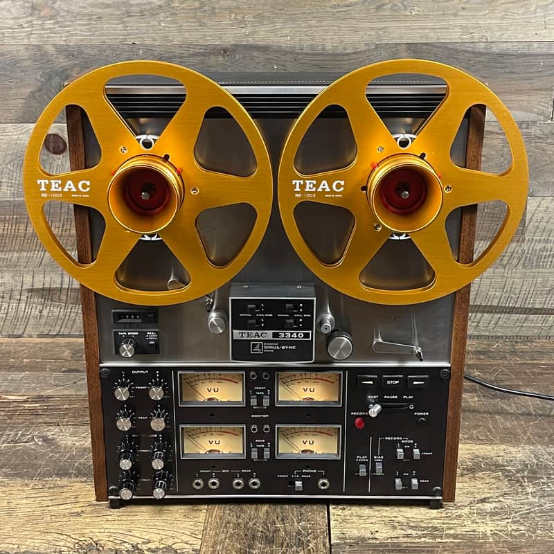 TEAC 3340 70s reel to reel image 1