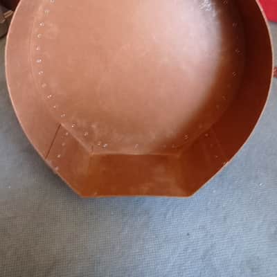 Vintage Sonor Z 6013 Original Vulkanfiber Drum Case for 13"x13" Tom - Made In Germany ( Horst Link era) image 13