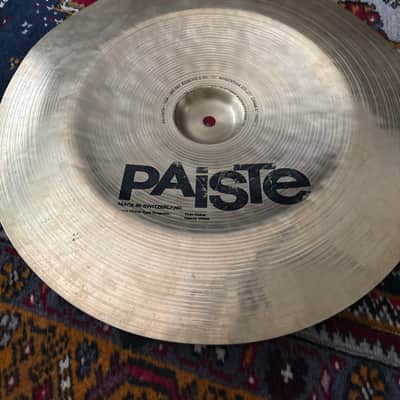 Paiste 16" Signature Thin China Cymbal 1989 - Present - Traditional image 3