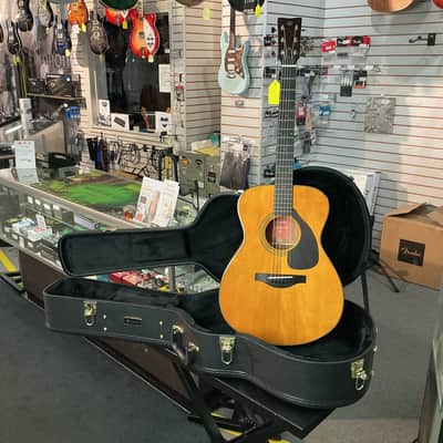 Yamaha FS5 Red Label Acoustic Guitar - Vintage Natural image 10