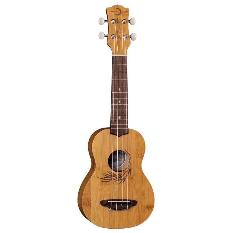 Luna Bamboo Soprano Ukulele with Walnut Fretboard 2018 image 1