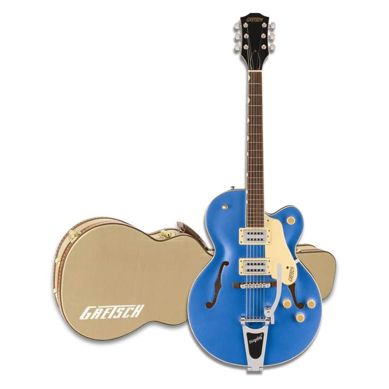 Gretsch G2420T Streamliner Hollow Body Electric Guitar Fairlane Blue Bundle image 1