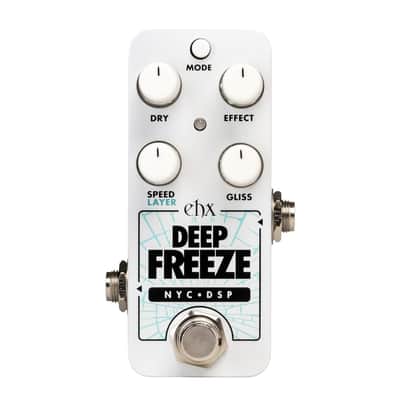 Electro Harmonix Pico Deep Freeze Sound Retainer Guitar Effects Pedal with Adjustable Attack and Decay Speeds image 1