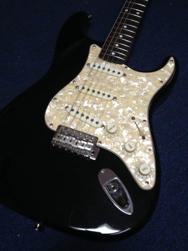 Fender Stratocaster 1984 Black mij Japan E series ST-362V texas special pickups image 1